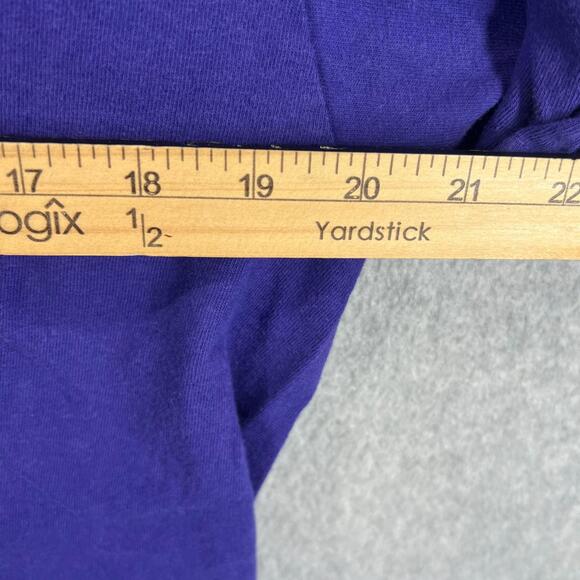 Vintage Harley Davidson Graphic T Shirt Greg Lummus Large Asheville NC Purple 97 - Picture 7 of 9